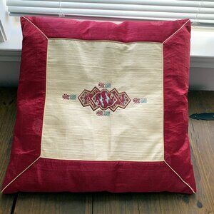 Decorative Red Asian Buckwheat Pillow